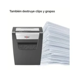 Destructora de documentos Rexel Momentum X312 en partículas 12 hojas 23 L Nivel de seguridad 3 en Negro