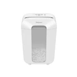 DESTRUCTORA DE DOCUMENTOS FELLOWES LX70 CAPACIDAD 11H SEGURIDAD P4 GRAPAS CLIPS Y TARJETAS PAPELERA 18 L
