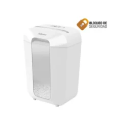 DESTRUCTORA DE DOCUMENTOS FELLOWES LX70 CAPACIDAD 11H SEGURIDAD P4 GRAPAS CLIPS Y TARJETAS PAPELERA 18 L