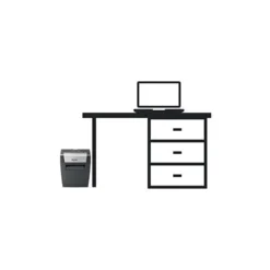 DESTRUCTORA DE DOCUMENTOS REXEL MOMENTUM X406 P4 CAPACIDAD DE CORTE 6 HOJAS DESTRUYE GRAPAS Y CLIPS