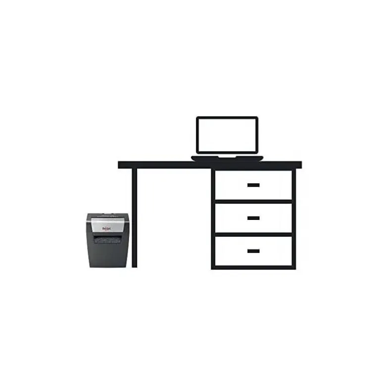 DESTRUCTORA DE DOCUMENTOS REXEL MOMENTUM X406 P4 CAPACIDAD DE CORTE 6 HOJAS DESTRUYE GRAPAS Y CLIPS