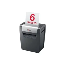 DESTRUCTORA DE DOCUMENTOS REXEL MOMENTUM X406 P4 CAPACIDAD DE CORTE 6 HOJAS DESTRUYE GRAPAS Y CLIPS
