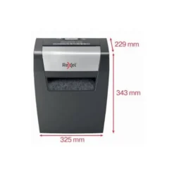 DESTRUCTORA DE DOCUMENTOS REXEL MOMENTUM X406 P4 CAPACIDAD DE CORTE 6 HOJAS DESTRUYE GRAPAS Y CLIPS