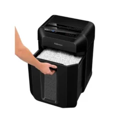 DESTRUCTORA DE DOCUMENTOS FELLOWES AUTOMAX 80M MINI CORTE CAPACIDAD DE CORTE 80 HOJAS DESTRUYE GRAPAS CLIPS Y