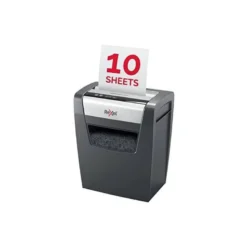 Destructora de documentos Rexel Momentum X410 en partículas 10 hojas 23 L Nivel de seguridad 4 en Negro