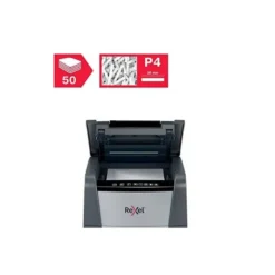 DESTRUCTORA DE DOCUMENTOS REXEL OPTIMUM AUTOFEED+ 50X EU CAPACIDAD DE CORTE 50 HOJAS DESTRUYE GRAPAS Y CLIPS