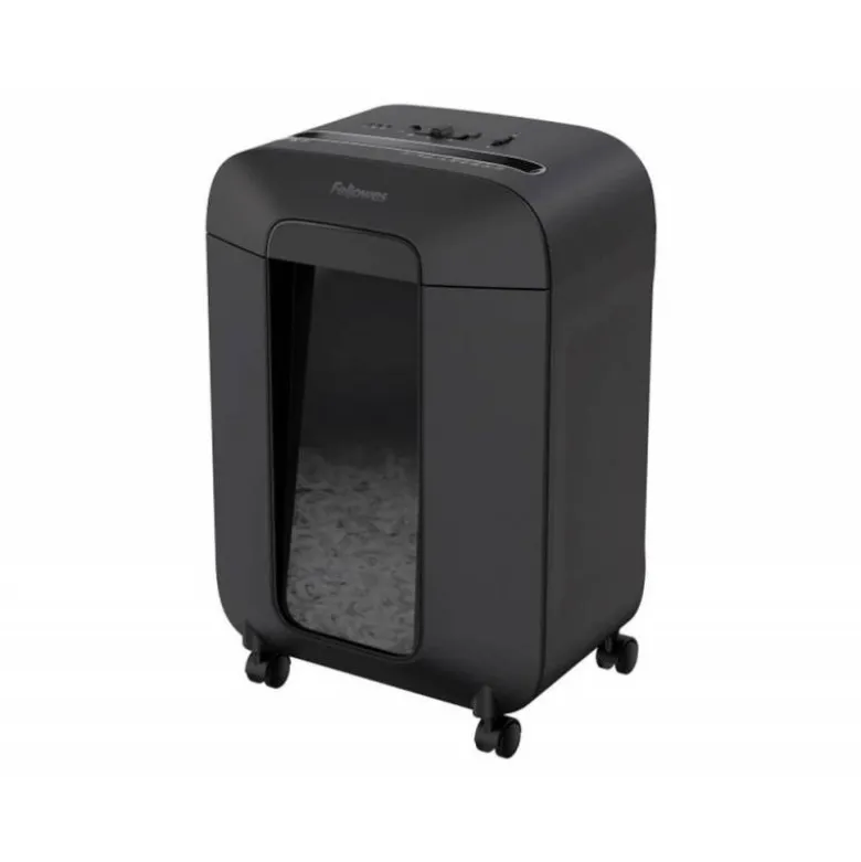 DESTRUCTORA DE DOCUMENTOS FELLOWES LX-85 CAPACIDAD DE CORTE 12 H SEGURIDAD P4 DESTRUYE GRAPAS CLIPS Y