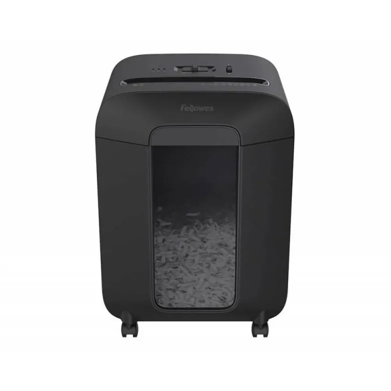 DESTRUCTORA DE DOCUMENTOS FELLOWES LX-85 CAPACIDAD DE CORTE 12 H SEGURIDAD P4 DESTRUYE GRAPAS CLIPS Y
