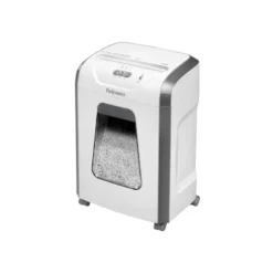 DESTRUCTORA DE DOCUMENTOS FELLOWES 12C CAPACIDAD 8H SEGURIDAD P4 GRAPAS CLIPS Y TARJETAS PAPELERA 19 L