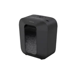DESTRUCTORA DE DOCUMENTOS FELLOWES LX25 CAPACIDAD 6H SEGURIDAD P4 GRAPAS CLIPS Y TARJETAS PAPELERA 11,5 L