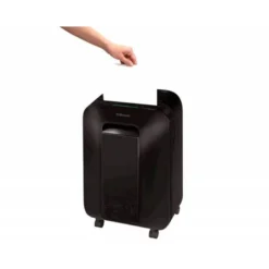 DESTRUCTORA DE DOCUMENTOS FELLOWES LX-200 CAPACIDAD DE CORTE 12 H SEGURIDAD P4 DESTRUYE GRAPAS CLIPS