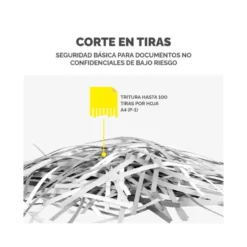 Destructora de documentos marca Fellowes P-25S