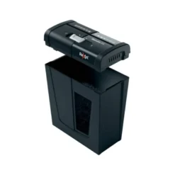 DESTRUCTORA DE DOCUMENTOS REXEL SECURE S5 EU CAPACIDAD 5 HOJAS GRAPAS CLIPS TARJETAS Y CD PAPELERA 10 L