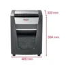 Destructora documentos Rexel momentum X420 destruye grapas y clips.