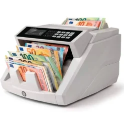 DETECTOR CONTADOR DE BILLETES FALSOS SAFESCAN 2465S 7 PUNTOS DE VERIFICACION FUNCION AÑADIR Y DE FAJOS