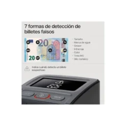 Detector y contador de Billetes Falsos Safescan 155-s con 7 puntos de verificacion