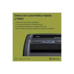 Detector y contador de Billetes Falsos Safescan 155-s con 7 puntos de verificacion