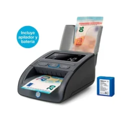 DETECTOR Y CONTADOR DE BILLETES FALSOS SAFECAN 155-S COMPLETE PANTALLA LCD 3,8" MICRO SD 156X120X76 MM