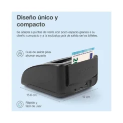 DETECTOR Y CONTADOR DE BILLETES FALSOS SAFECAN 155-S COMPLETE PANTALLA LCD 3,8