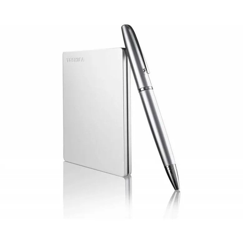 DISCO DURO EXTERNO TOSHIBA CANVIO SLIM HDD 2,50" 5.000 MBIT/S USB 3.0 2 TB COLOR BLANCO