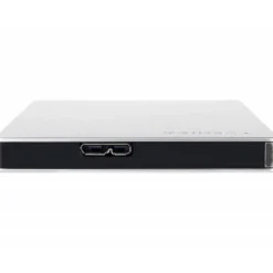 DISCO DURO EXTERNO TOSHIBA CANVIO SLIM HDD 2,50" 5.000 MBIT/S USB 3.0 2 TB COLOR BLANCO
