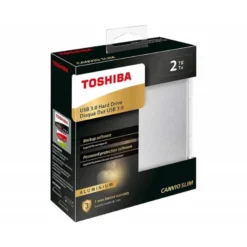 DISCO DURO EXTERNO TOSHIBA CANVIO SLIM HDD 2,50