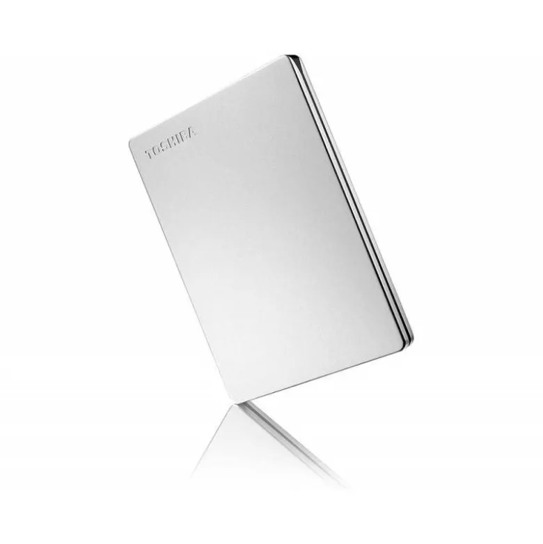 DISCO DURO EXTERNO TOSHIBA CANVIO SLIM HDD 2,50" 5.000 MBIT/S USB 3.0 2 TB COLOR BLANCO