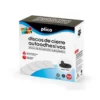 DISCO DE CIERRE PLICO VELCRO AUTOADHESIVO 20 MM DIAMETRO COLOR NEGRO CAJA DE 200 UNIDADES