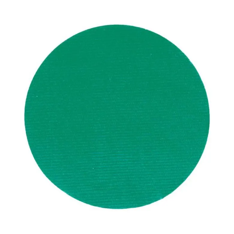 DISCO DE CIERRE PLICO VELCRO AUTOADHESIVO 20 MM DIAMETRO COLOR VERDE CAJA DE 200 UNIDADES
