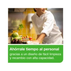 Dispensador higienico marca Tork elevation m2 de papel