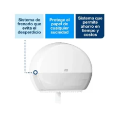 Dispensador higienico Tork elevation t2 de papel
