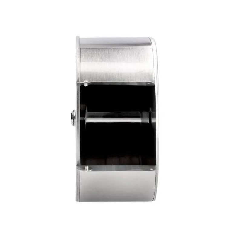 Dispensador papel higienico marca Q-Connect jumbo acero inoxidable