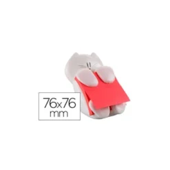 Dispensador Post-it ® modelo gato 76 x 76
