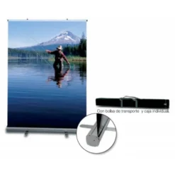 DISPLAY ENROLLABLE YOSAN ROLL UP ALUMINIO 1 CARA ANCHO 85 CM ALTURA 200 CM