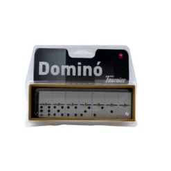 DOMINO CHAMELO FOURNIER FICHA MARFILINA EN CAJA DE PLASTICO EN BLISTER