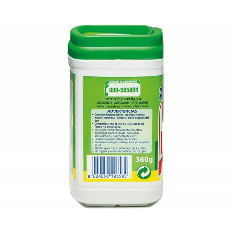 ELIMINA OLORES WC NET FOSAS SEPTICAS CAPSULA DE 18 GR CAJA DE 20 UNIDADES