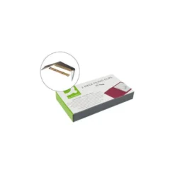 Encuadernador fastener marca Q-Connect dorado 50 unidades