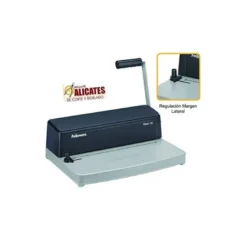 Encuadernadora espiral marca Fellowes Metal 25