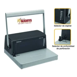 Encuadernadora espiral metalico Fellowes ESP100 5:1