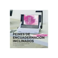 Encuadernadora manual Fellowes para canutillo