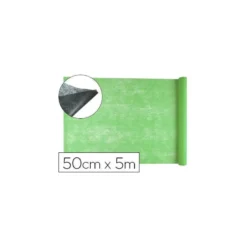 Entretela Liderpapel 25g/m2 rollo de 5m Verde