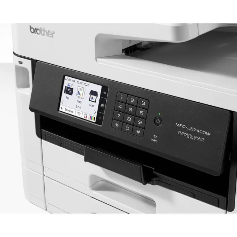 EQUIPO MULTIFUNCION BROTHER MFC-J6940DW PROFESIONAL A4 / A3 COLOR TINTA 28PPM DUPLEX TACTIL WIFI BANDEJAS 2X250 H