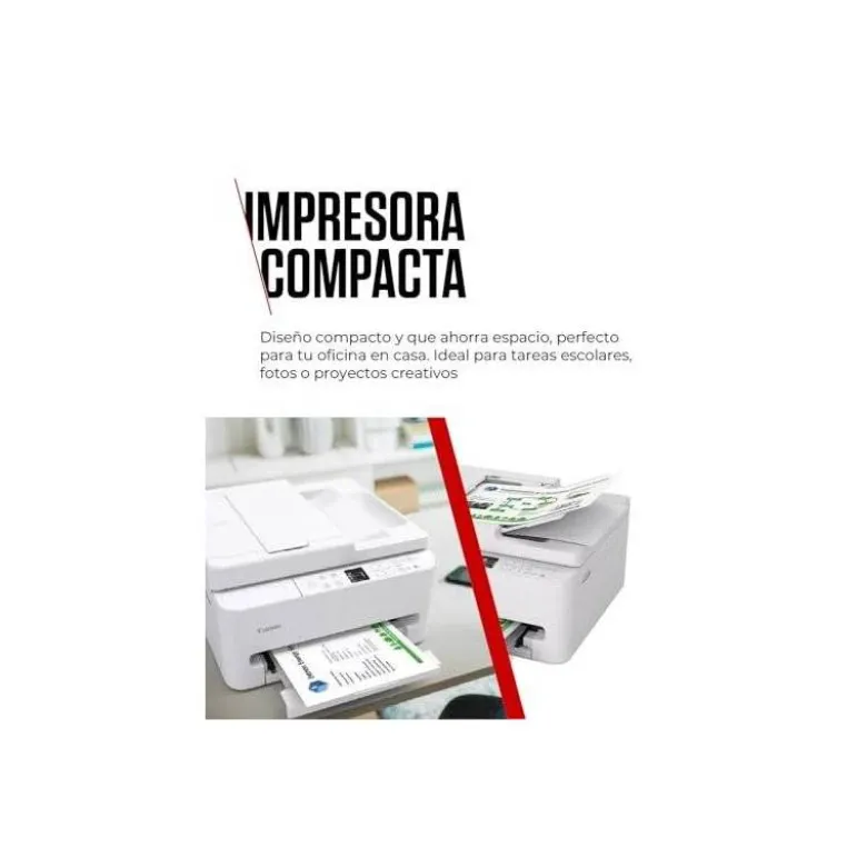 EQUIPO MULTIFUNCION CANON PIXMA TS7550I A4 TINTA 14PPM NEGRO/9PPM COLOR DUPLEX USB IMPRESORA COPIADORA ESCANER