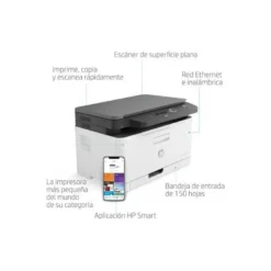 EQUIPO MULTIFUNCION HP MFP178NW LASER COLOR BLANCO