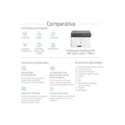 EQUIPO MULTIFUNCION HP MFP178NW LASER COLOR BLANCO