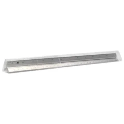 ESCALA LIDERPAPEL ALUMINIO FORMA TRIANGULAR CON FUNDA PROTECTORA LONGITUD 30 CM 1:20 1:25/1:50/1:75/1:100/1:150