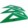 Escuadra acrilica Liderpapel 28cm color Verde