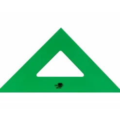 Escuadra acrilica Liderpapel 28cm color Verde