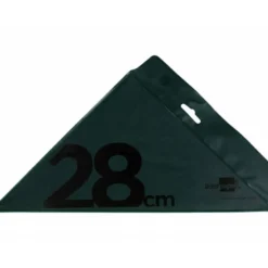 Escuadra acrilica Liderpapel 28cm color Verde