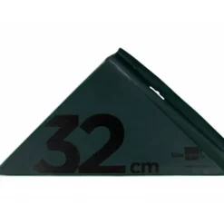 Escuadra acrilica Liderpapel 32cm color Verde